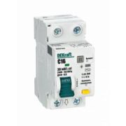 Дифф. автомат 2Р 16А 30мА 4,5кА 1Р+N С ДИФ-103 DEKraft (1)