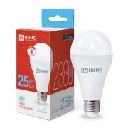Лампа светодиодная LED-A65-VC 25Вт 230В E27 6500К 2380лм IN HOME