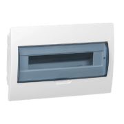 Бокс ЩРВ-П-18мод встр. пласт бел (дв.прозр) IP41 KREPTA IEK (1/10)