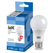 Лампа светодиод 13Вт груша А60 Е27 6500К 1170Лм матовая IEK (10/100)