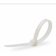 Хомут нейлоновый бел КСС 5х450 (100шт/упак) Fortisflex (1/10/50)