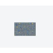 Коврики Аффи 15;49 0.4*0.6 (в уп. 5 шт) серый