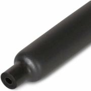Термоусадочная трубка клеевая ТТК (3:1) 9/3 черная КВТ (10/10/500)