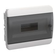 TEKFOR Корпус пласт. ЩРВ-П-24 IP41 черн. прозр. дверь IEK