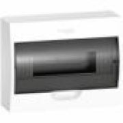 Бокс ЩРН-П-8мод настен пласт бел (дв.прозр) IP40 City9 Box Systeme Electric (1/4/120)