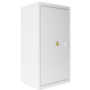 Щит с монтажной панелью ЩМП 395х310х220 настен с зам. металл сер IP54