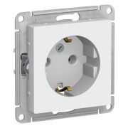 ATLASDESIGN РОЗЕТКА 1-местная с заземлением, 16А, механизм, БЕЛЫЙ