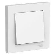 ATLASDESIGN Выключатель 1-кл. СП 10А IP20 (сх. 1) 10AX в сборе, БЕЛЫЙ