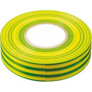 Изолента ПВХ 0,13x19мм., 20м., желто-зеленая, Stekker