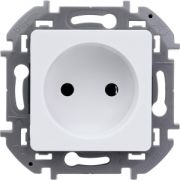 Механизм розетки 1-м СП Inspiria 16А IP20 250В 2P бел. Legrand