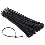 Хомут нейлоновый чер КСС 8х450 (100шт/упак) Fortisflex (1/1/35)