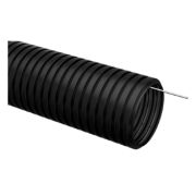 Труба гофрированная d40 ПНД черная с зондом IEK (15)