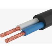 Провод соединительный ПВС 2х2,5 черный ГОСТ Энергомир